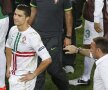 Cristiano Ronaldo după eliminarea Portugaliei în fața Spaniei (foto: Reuters)