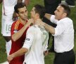 Cristiano Ronaldo după eliminarea Portugaliei în fața Spaniei (foto: Reuters)