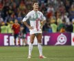 Cristiano Ronaldo după eliminarea Portugaliei în fața Spaniei (foto: Reuters)