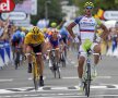 Peter Sagan şi Fabian Cancellara (foto: reuters)