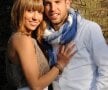 Jordi Alba şi Melisa Moralles