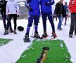 ”Olimpici” pe zăpadă (foto: leprogres.fr)