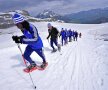 ”Olimpici” pe zăpadă (foto: leprogres.fr)