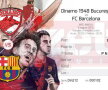 Aşa arată biletul la amicalul Dinamo - FC Barcelona