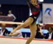 Larisa Iordache, mezina echipei României, a obţinut ieri cele mai mari note dintre "tricolore"