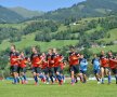 Ședință de pregătire lejeră la Steaua (foto: Alex Nicodim)