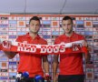 Axente și Scutaru prezentați la Dinamo (foto: Cristi Preda)
