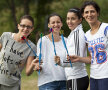 Ana Brînză, Simona Gherman, Loredana Dinu şi Anca Măroiu (de la stînga la dreapta) au schimbat spadele cu baghetele magice // Foto: Raed Krishan