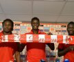 FOTO Dinamo şi-a prezentat perlele din Africa: Koulibaly, Issa Ba şi Boubacar, ”veniţi la muncă în România”, cum spun chiar jucătorii
