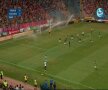 Aspersoarele pornite au oprit meciul Steaua-Chiajna