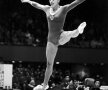 Larisa Latînina pluteşte la sol (Olimpiada de la Tokyo, 1964) într-o altă demonstraţie demnă de Balşoi Teatr // Foto: Guliver/Getty Images