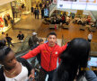 Răzvan, fericit în cel mai mare mall de pe continent