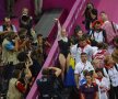 Toți ochii sau lentilele pe Sandra, noua
campioană olimpică Foto: Raed Krishan