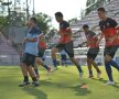 Steaua a efectuat antrenamentul oficial la Trnava Foto: Alex Nicodim