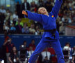 Judo la feminin. Alina Dumitru şi bucuria ei explozivă. Şi bandajele de la picioare