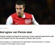 Mutarea care îi va scoate din minţi pe fanii lui Arsenal e oficială: Van Persie la Man United!