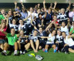 Bucuria fetelor de la Limassol după ultimul meci din grupe