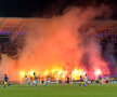 Peluza de foc. SÎMBĂTĂ, PLOIEŞTI. Show pirotehnic total la Petrolul - Rapid (0-0) în peluza galeriei "lupilor galbeni" // Foto: Cristi Preda