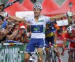 Alejandro Valverde cîștigă etapa a opta din Turul Spaniei (foto: reuters)