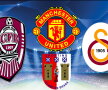 CFR Cluj este în grupă cu Manchester United, Braga şi Galatasaray! Vezi programul