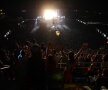 Tribunele stadionului au fost pline la concertul RHCP // Foto: Alex Bărbulescu
