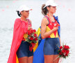 Georgeta Andrunache (36 de ani) şi Viorica Susanu (37 de ani) au cîştigat ieri ultimul aur pentru România // Foto: Cristi Preda