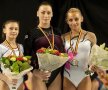  Vasiliki Millousi, pe podium la Gent alături de Cătălina Ponor şi Diana Bulimar Sursa poze: Arhivă personală Vasiliki Millousi