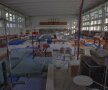Așa arată în prezent sala de gimnastică din cadrul CS Dinamo FOTO: Cristi Preda