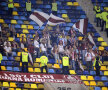 Clujenii au avut cîteva zeci de suporteri în tribune