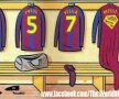 FOTO Duelul dintre Ronaldo şi Messi, în imagini » Cele mai tari caricaturi de la El Clasico