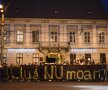 FOTO Miting pentru "U": fanii au ieşit în stradă » Cine s-a alăturat galeriei
