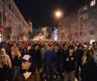 FOTO Miting pentru "U": fanii au ieşit în stradă » Cine s-a alăturat galeriei