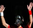 De Halloween,
Djokovici i-a
“speriat” pe
spectatorii de la
turneul Paris Bercy
cu masca lui Darth
Vader din “Războiul
stelelor”