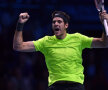 Juan Martin del Potro a ţipat de bucurie