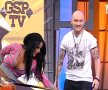Daniela Crudu ia lecţii de biliard în direct la "Un show păcătos"!