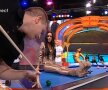 Daniela Crudu ia lecţii de biliard în direct la "Un show păcătos"!