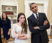 O mai ţineţi minte pe McKayla? Nu a fost impresionată nici de întîlnirea cu Obama :D