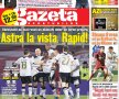 Nebuni de legat » Rapidiştii au părăsit Cupa în prelungiri, după ce au fost conduşi cu 2-0 de Astra şi au egalat