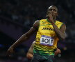 Jocurile Olimpice / Jamaicanul Usain Bolt după cîștigarea cursei de 200 de metri