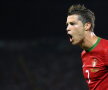 Campionatul European / Strigătul bucuriei, cu atacantul naționalei Portugaliei, Cristiano Ronaldo, în prim-plan