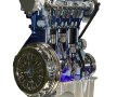 Motorul de 999 cmc pe benzină este turbo, în trei cilindri şi injecţie directă. Pentru B-Max, micuţul propulsor oferă două versiuni de putere: 100 şi 120 CP