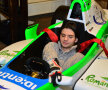 Senzaţii de Formula 1 » Mihai Marinescu a inaugurat la Braşov primul simulator profesional de motorsport din România