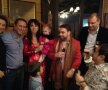 FOTO Spre 24 cu Minune şi Salam » Familia Reghecampf a petrecut de Crăciun cu cei mai cunoscuţi manelişti