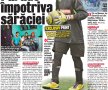 Exclusiv print » Traseul emoţionant al micului star din echipa adoptată de Gazetă şi povestea haiducilor fotbalului botoşănean