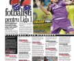 Citeşte doar în ediţia tipărită » 36 de fotbalişti care pot face furori în Liga 1 şi interviu cu arbitrul Colţescu: "Voiam să mor, dar nu m-aş fi omorît!"