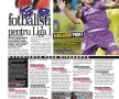 Citeşte doar în ediţia tipărită » 36 de fotbalişti care pot face furori în Liga 1 şi interviu cu arbitrul Colţescu: "Voiam să mor, dar nu m-aş fi omorît!"