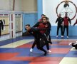 Roș-albii au trecut prin toate, după baschet urmînd judo și fotbal. Efort fizic să fie!