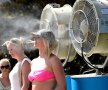 GALERIE FOTO Căldură mare la Melbourne » Cum rezistă tenismenii la temperaturi de peste 40 de grade