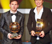 Două Baloane de
Aur: Lionel Messi și
Abby Wambach