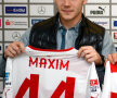 Maxim, cu noul său tricou // Foto: Bild - Stuttgart
